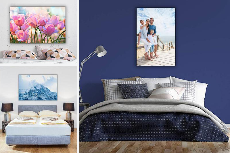 Creating a Dreamscape Bedroom with Canvas Prints