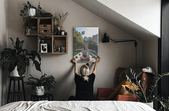 Creating a Dreamscape Bedroom with Canvas Prints