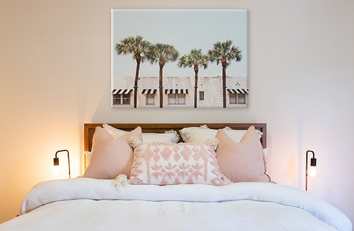 Creating a Dreamscape Bedroom with Canvas Prints